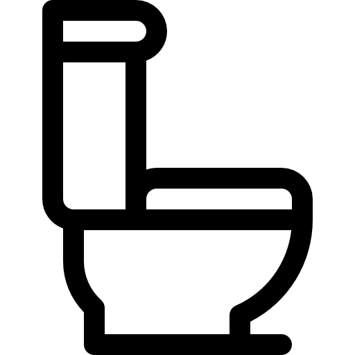 Toilette Symbol Ferienhaus Findling — Zempin